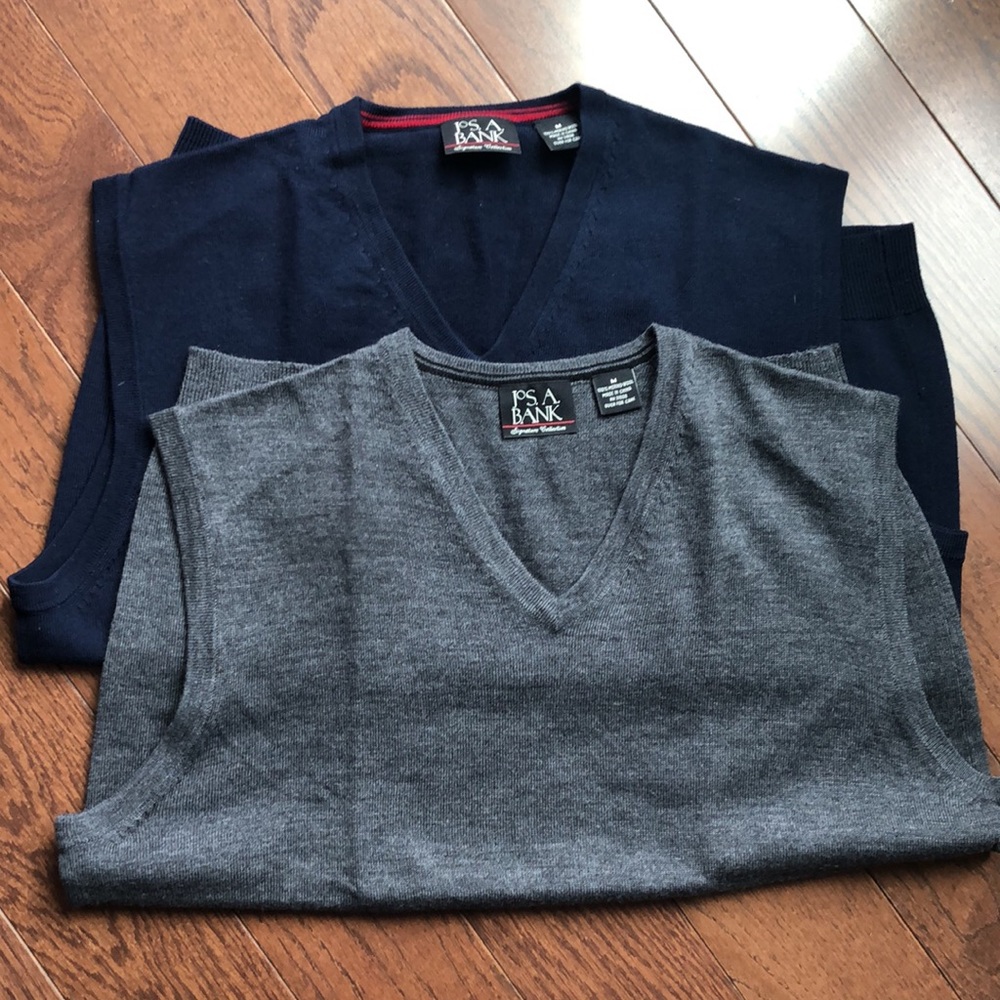 💯 Wool Vests • Jos. A. Bank